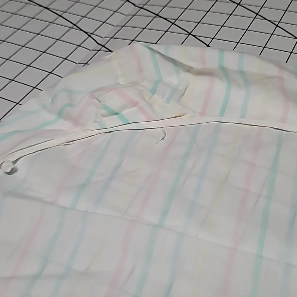Vintage Pastel Striped Baby Crib Sheet - Pocket Design w/o Elastic‎